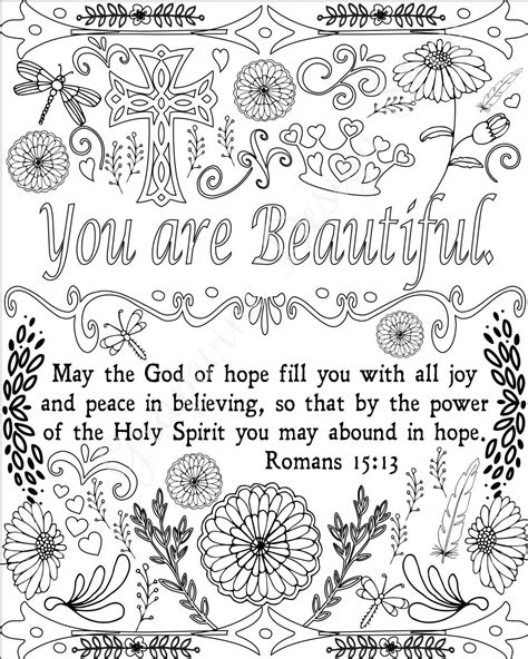 printable coloring pages  adults bible verses jesyscioblin