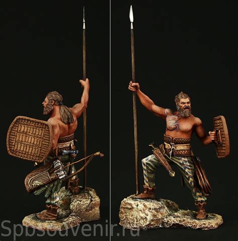 scythian warrior  spear   bc antique empires babylonia