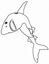 Coloring Shark Pages Sharks Kids Printactivities Cartoon Real Jaws Popular Library Clipart Coloringhome Comments sketch template