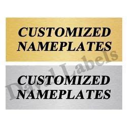 brass  board brass nameplate suppliers traders manufacturers