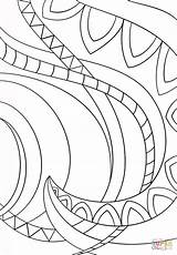 Coloring Abstract Pattern Pages Printable Categories sketch template