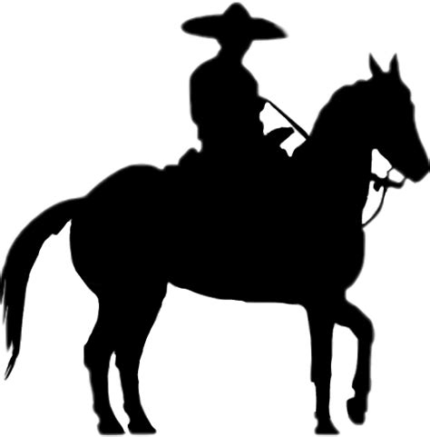 horse charro mexico silhouette mariachi charro png    transparent horse