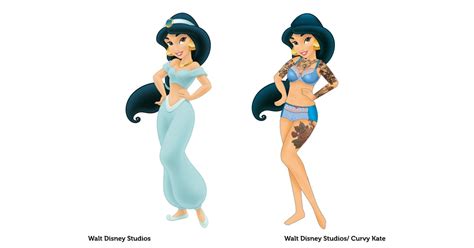 Jasmine Curvy Disney Princess Art Popsugar Love And Sex Photo 8