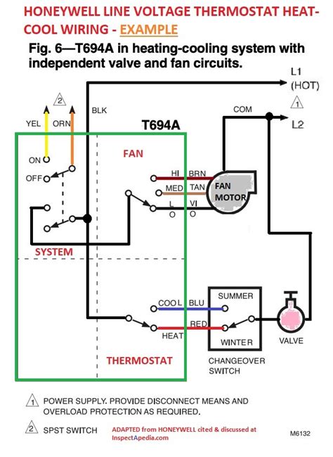 voltage thermostat wiring diagram  faceitsaloncom