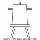 Cavalete Easel Ultracoloringpages sketch template