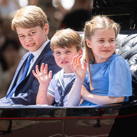 prince george princess charlotte  prince louis  celebrate christmas    school