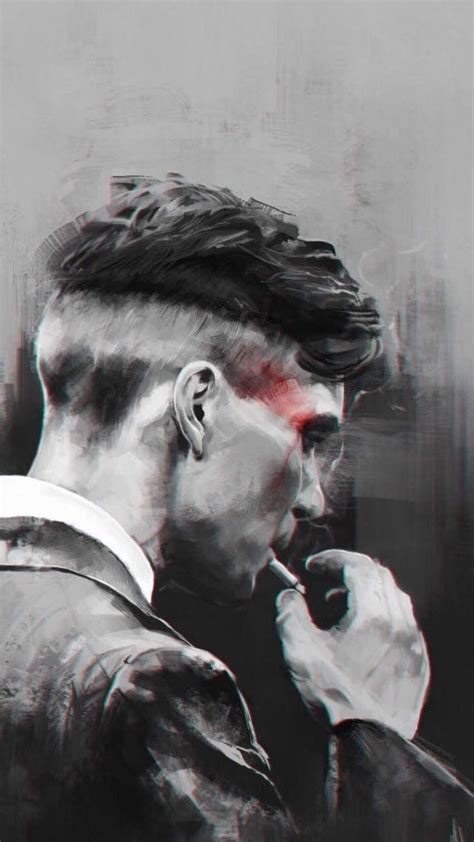 Found This Nice Art Of Thomas Shelby R Peakyblinders