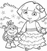 Dora Explorer Buji Exploradora Aventureira 2262 Getdrawings Sheets Pintar Uitprinten Onlinecoloringpages Kidsworksheetfun Botas sketch template