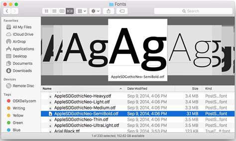 preview  fonts  cover flow quick   mac os