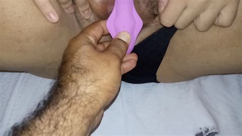 cocking the vibrator by remote control in the wife porn 9c