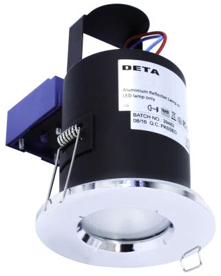 deta electrical company  lch downlight led fire rated fixed cw led
