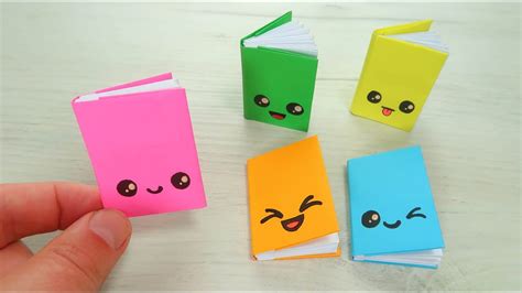 diy mini notebooks     paper book   school paper ka   mini