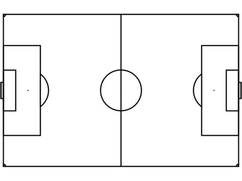 printable soccer field diagram clipartsco