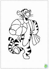 Dinokids Pages Tigger Coloring Colouring Close Comments sketch template