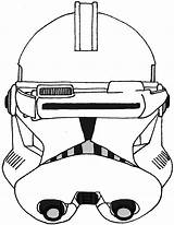 Trooper Helm Phase Ausmalbilder Binoculars Helme Visier Gree sketch template