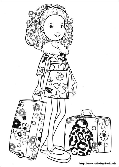 groovy girls coloring pages kidsuki