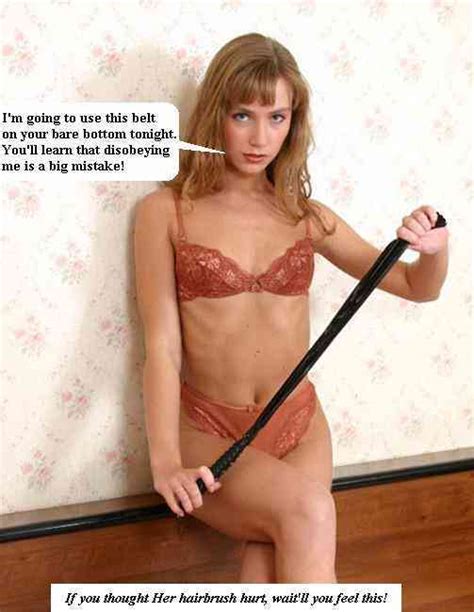woman punishes man femdom f m spanking caption gallery 2 femdomology