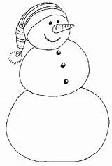 Snowman Coloring Christmas Pages Printable Filminspector sketch template