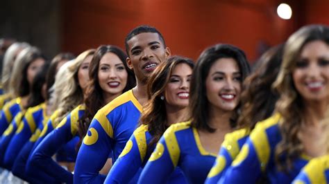 the l a rams cheerleaders will make history at super bowl liii