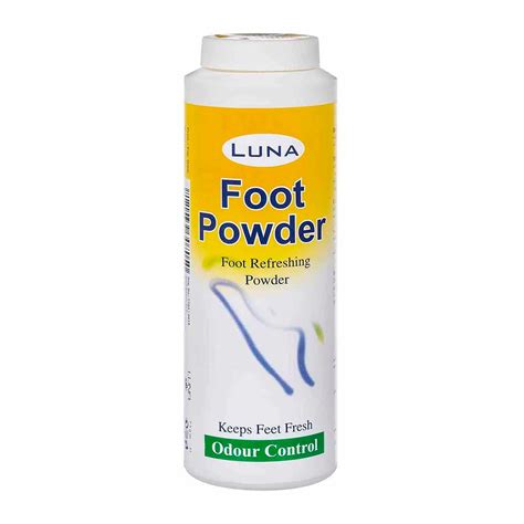 buy luna foot powder  ml  shop beauty personal care