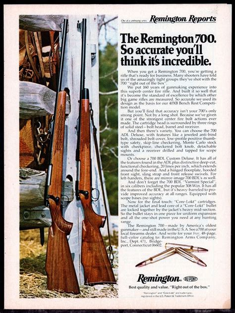Pin On Remington Firearms Ads Articles
