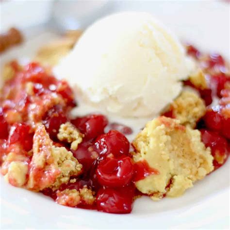 easy cherry dump cake video  country cook
