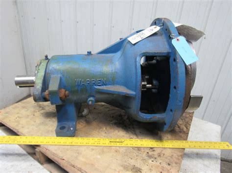 warren pumps    input shaft  ss impeller cast iron centrifugal pump bullseye