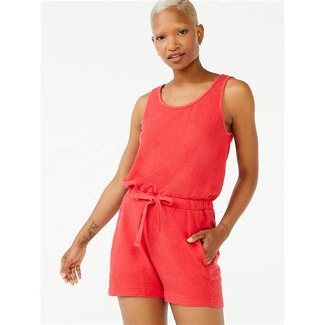 assembly  assembly womens scoop neck romper walmartcom walmartcom