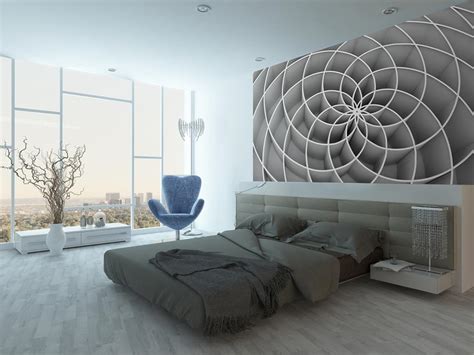 effect wallpaper designs visually enlarge room space