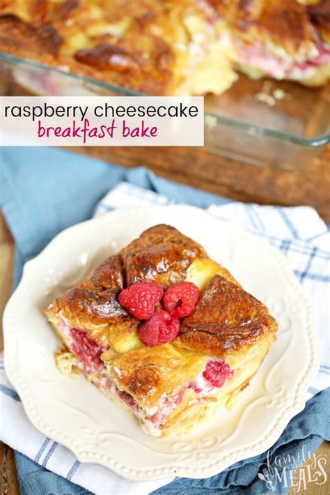 raspberry cheesecake breakfast bake breakfast bake breakfast