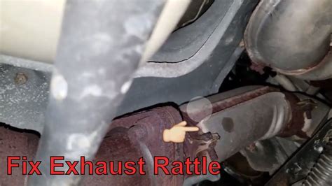 exhaust rattling     fix  cheap exhausted rattle fix