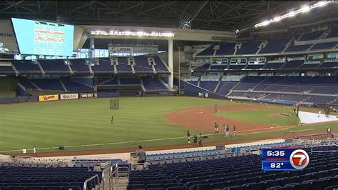 Miami Marlins To Use Drones To Disinfect Marlins Park Wsvn 7news