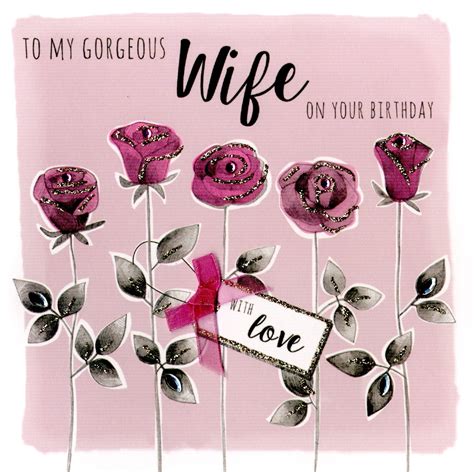 birthday cards  wife card design template birthday cards