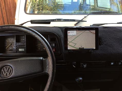 vanagon ipad dash mount vanagon hacks mods vanagonhackscom