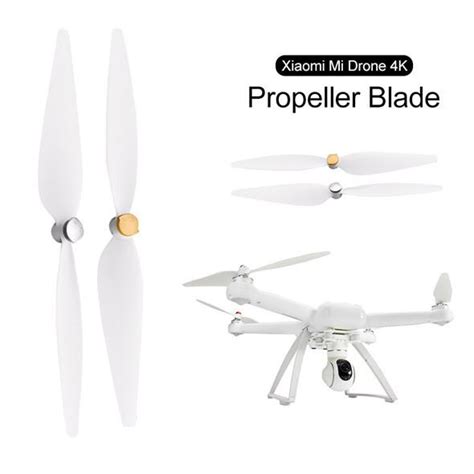 buy pair spare parts cwccw propeller  xiaomi mi  version rc quadcopter drone