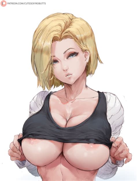 Android 18 By Cutesexyrobutts Hentai Foundry