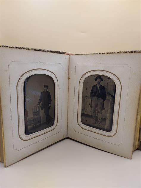 album of 40 civil war era tintypes
