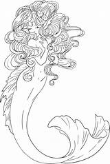 Merman Coloring Pages Mermaid Colouring Getcolorings Printable Print Getdrawings Color sketch template