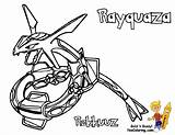 Coloring Rayquaza Groudon Legendary Ex sketch template