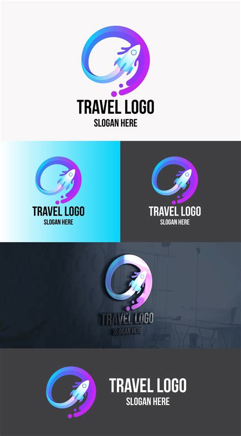 logo design  travel company  ai  graphicsfamily
