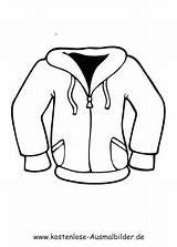 Jacke Kleidung Jacken Winterjacke Malvorlagen Anorak Bekleidung Handschuhe Kleider Pullover Mantel Schal Kostenlose sketch template