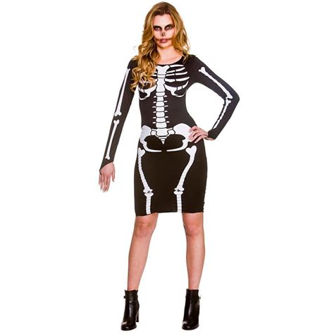 skeleton dress adult costume