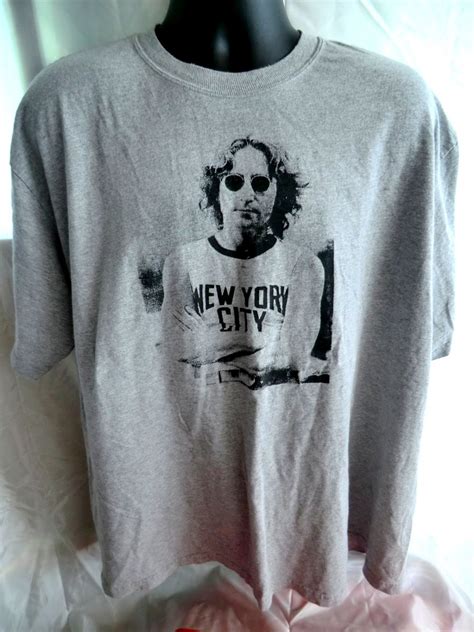 john lennon  york city  shirt size xxl nyc