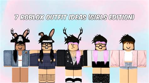 roblox outfit ideas girls edition youtube