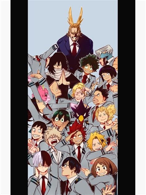 Mha Class 1a Group Photo Case And Skin For Samsung Galaxy