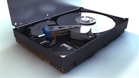 model hard drive components