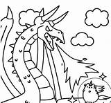 Pusheen Unicorn Coloring Pages Getcolorings sketch template