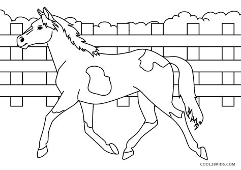 horse coloring pages  girls