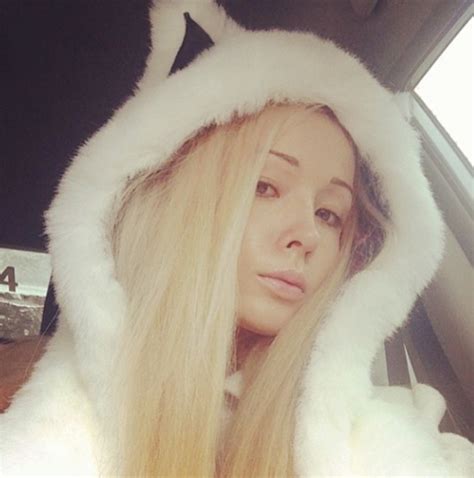 the human barbie continues to show off her no makeup