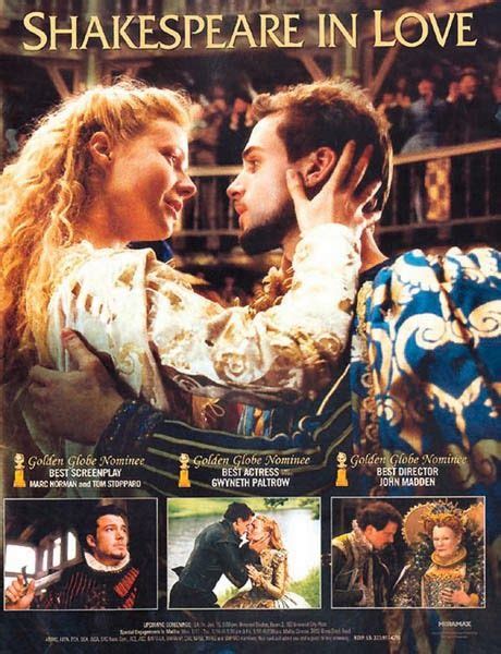 Filme Shakespeare Apaixonado 1998 Shakespeare